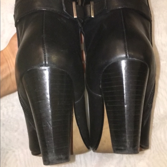 Marc Fisher black leather boots - Picture 6 of 8